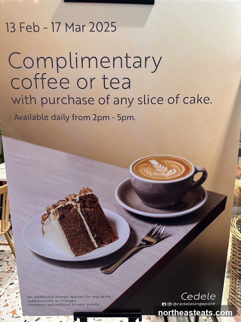 Complimentary Coffee or Tea Promotion