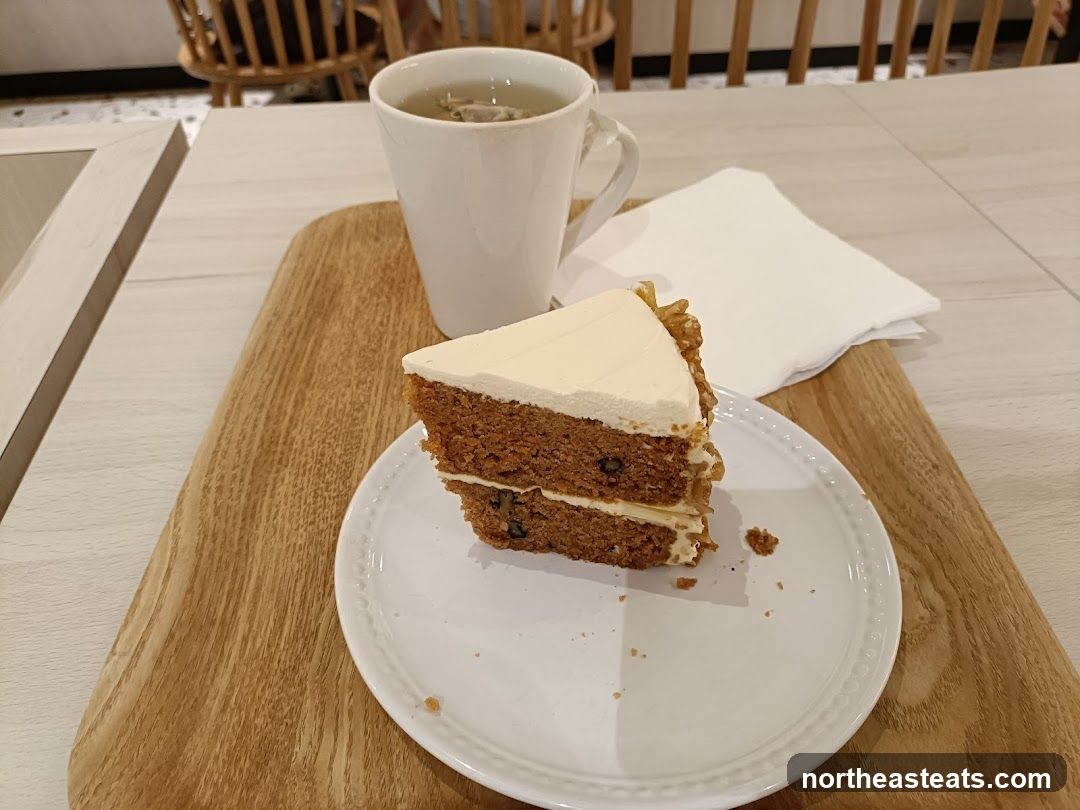 Carrot Cake and Tea