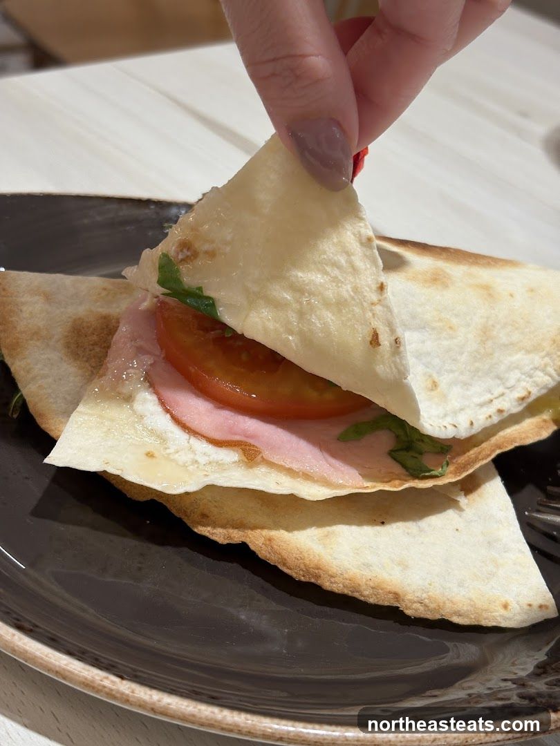Ham and Tomato Wrap
