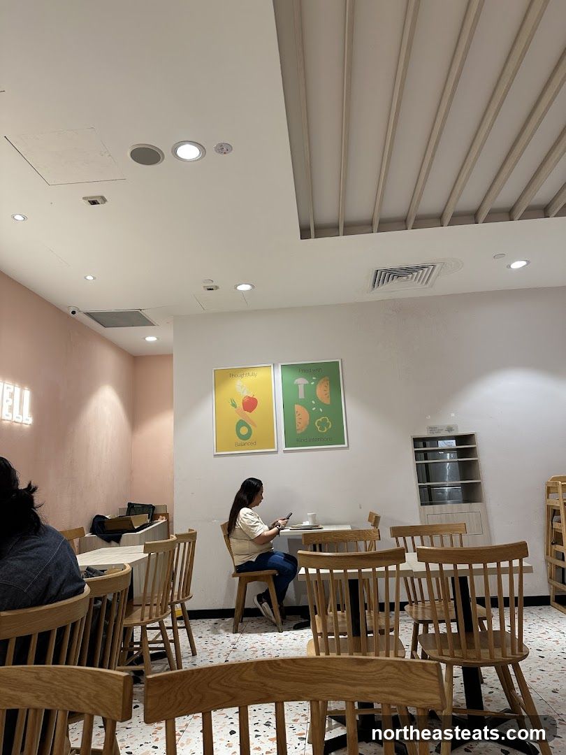 Cafe Interior with Patrons