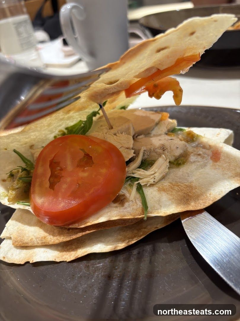 Chicken and Tomato Wrap