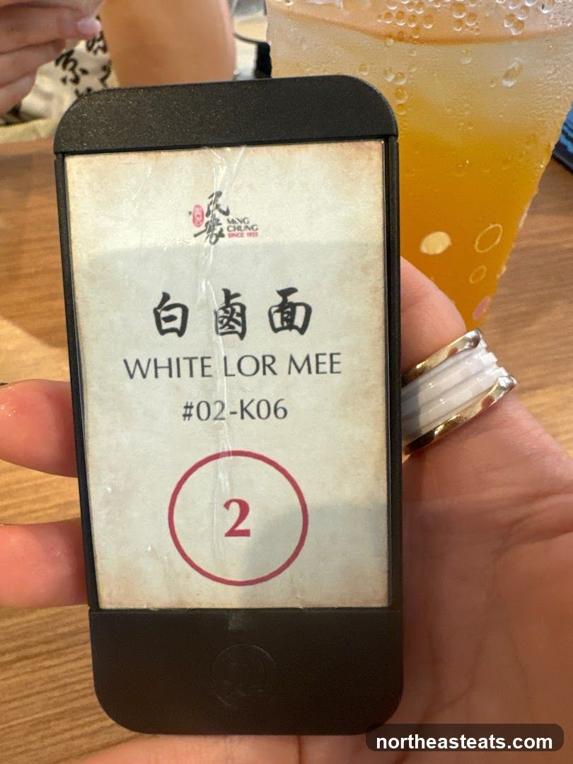 Table Number and Food Order