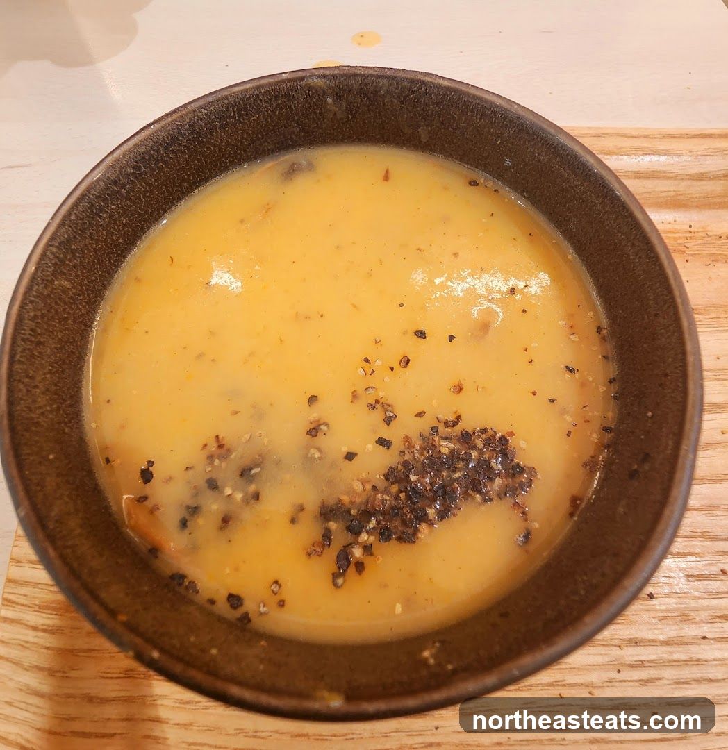 Creamy Soup with Pepper