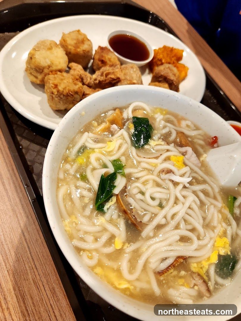 Noodles and Fried Food