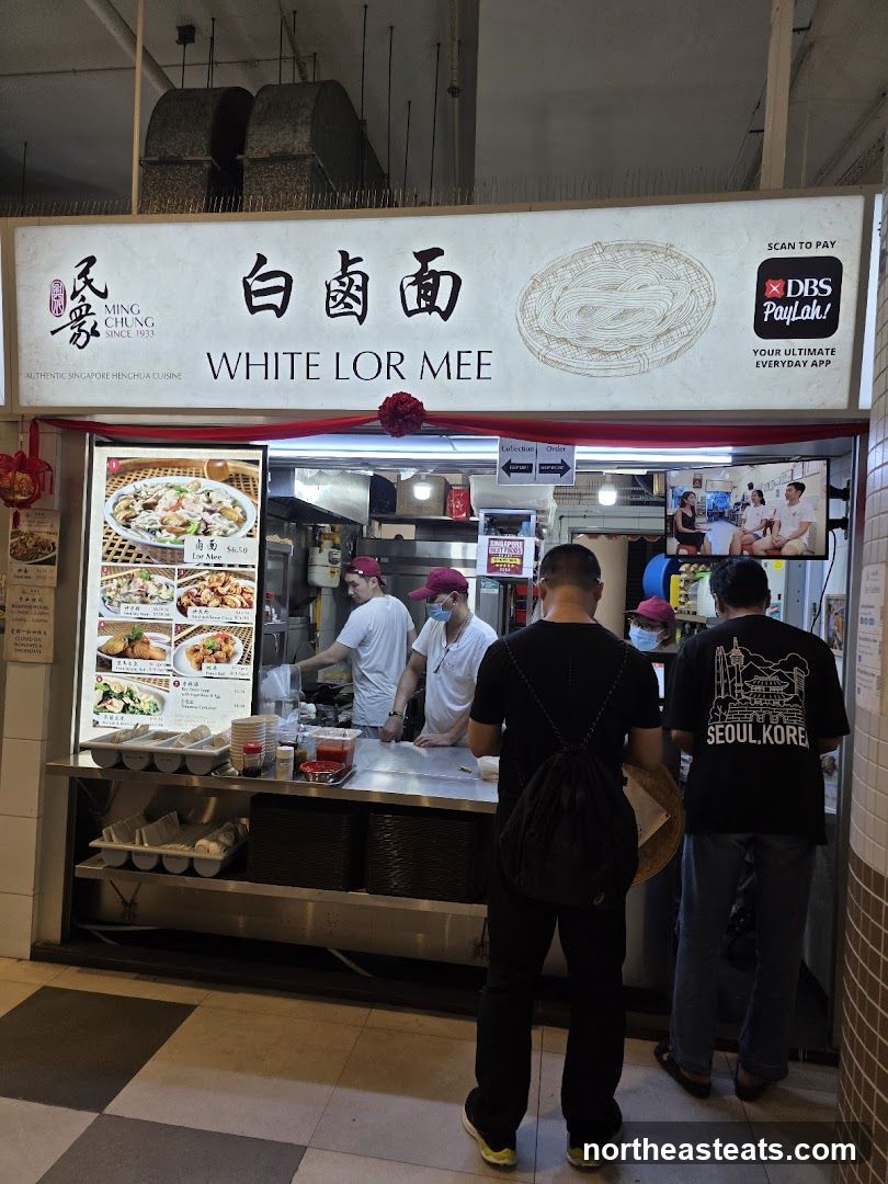 White Lor Mee Stall