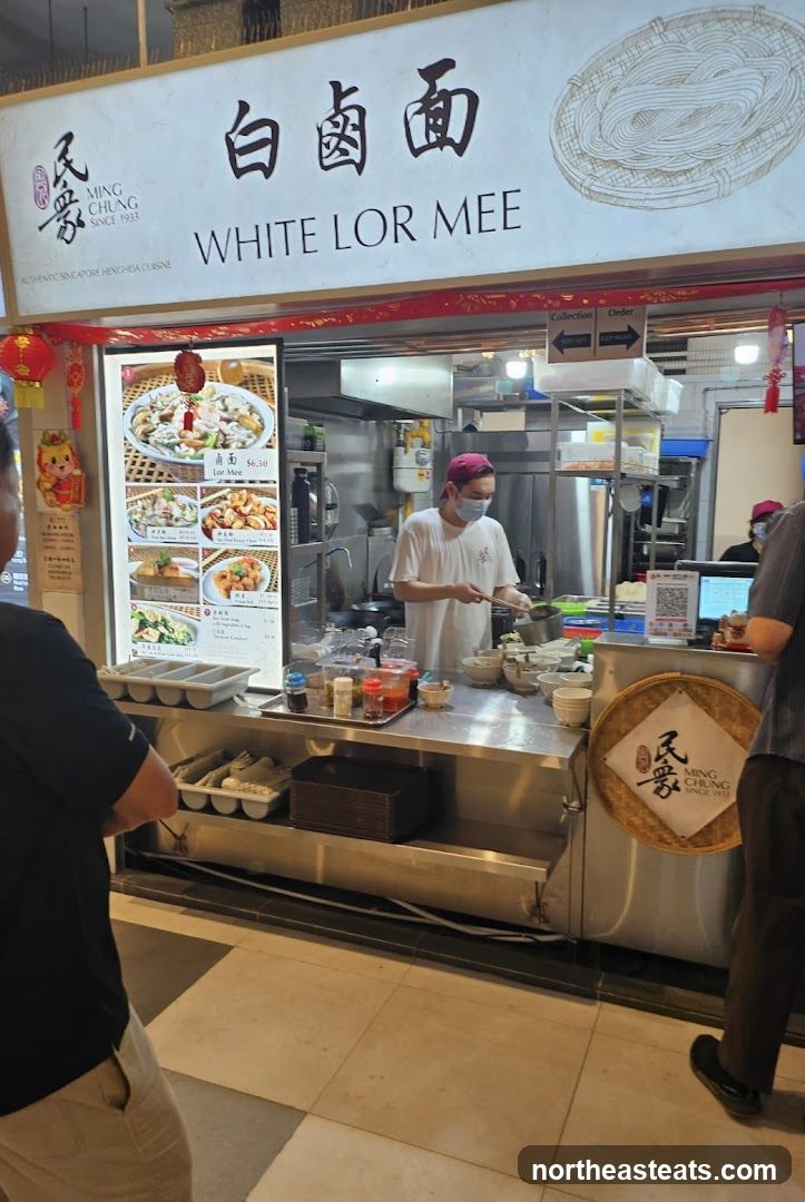 Ming Chung White Lor Mee Stall