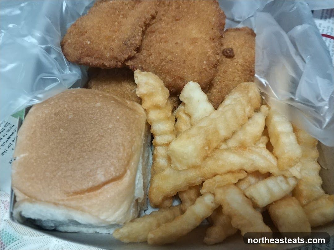 Fried Chicken and Fries