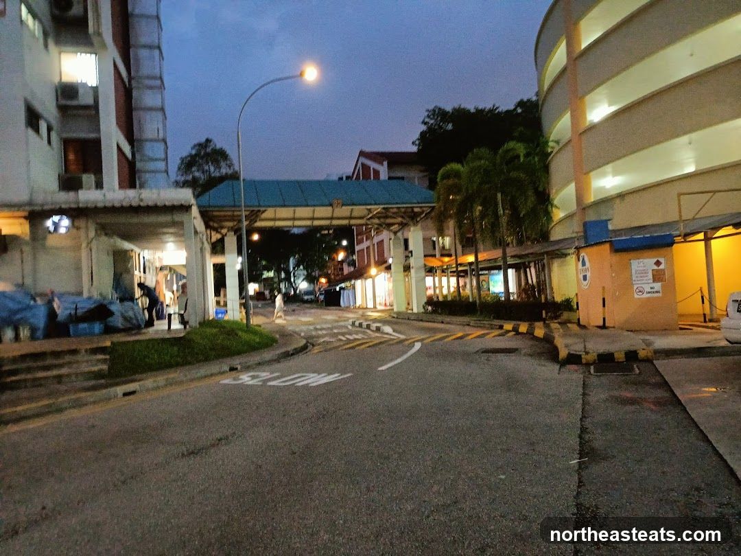Street Scene at Dusk