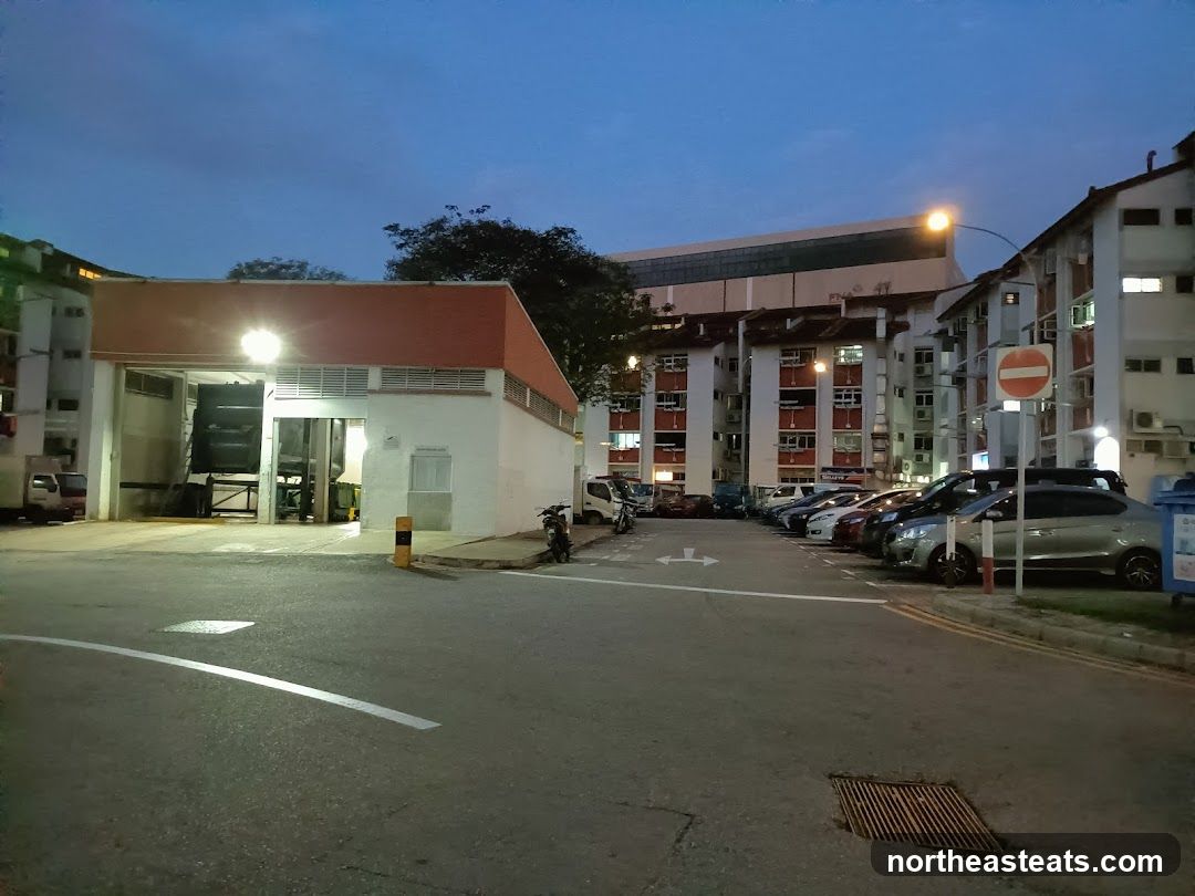 Parking Lot at Dusk