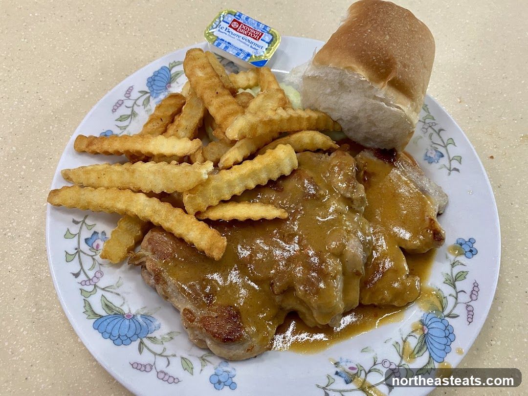 Chicken Chop with Fries
