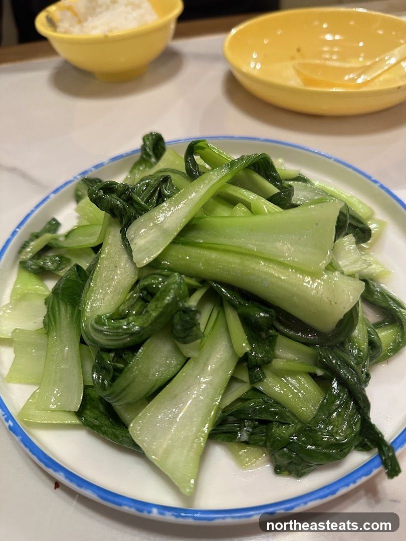 Stir-fried Bok Choy
