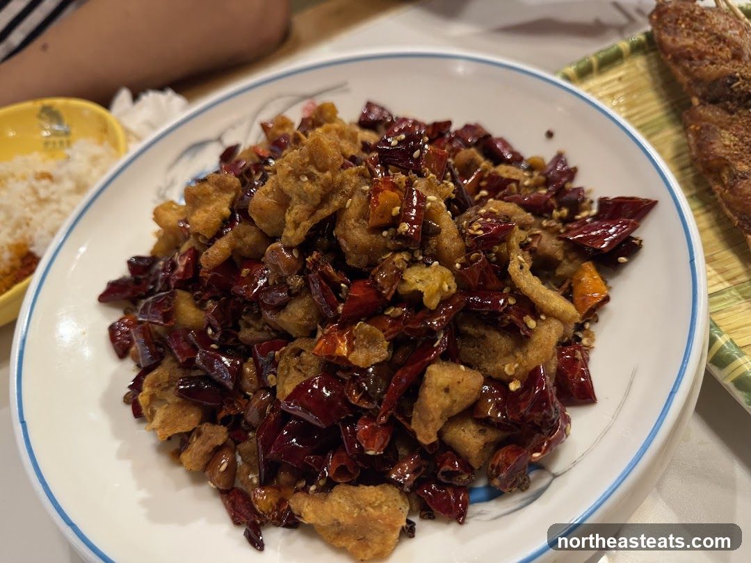 Spicy Fried Chicken with Dried Chilies