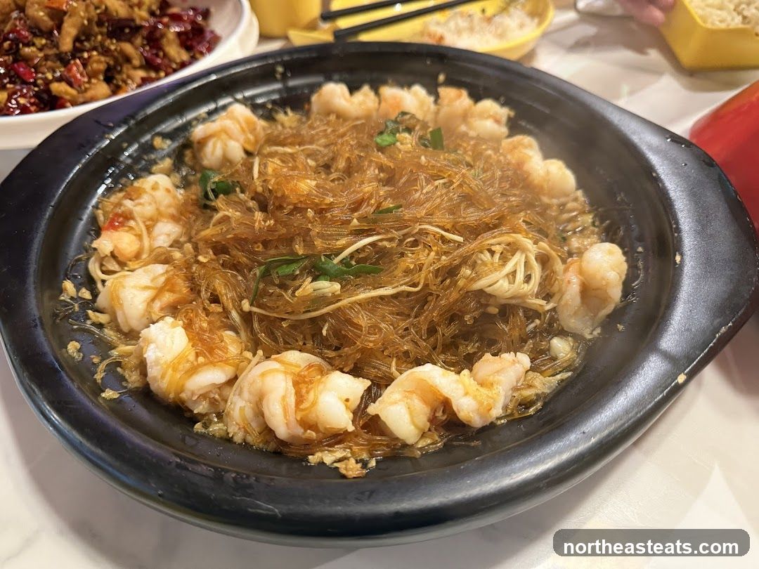 Shrimp and Vermicelli Dish