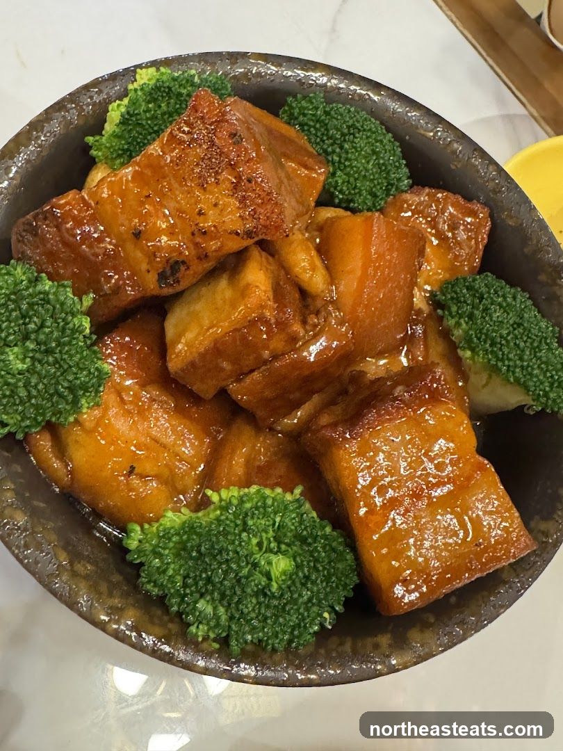 Braised Pork Belly with Broccoli