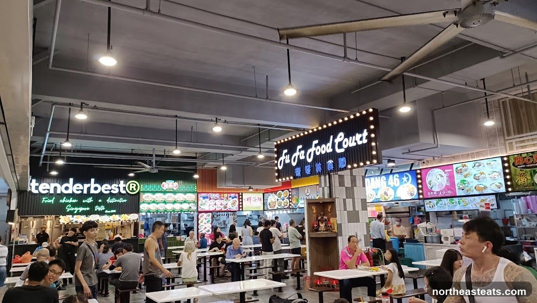 Busy Food Court