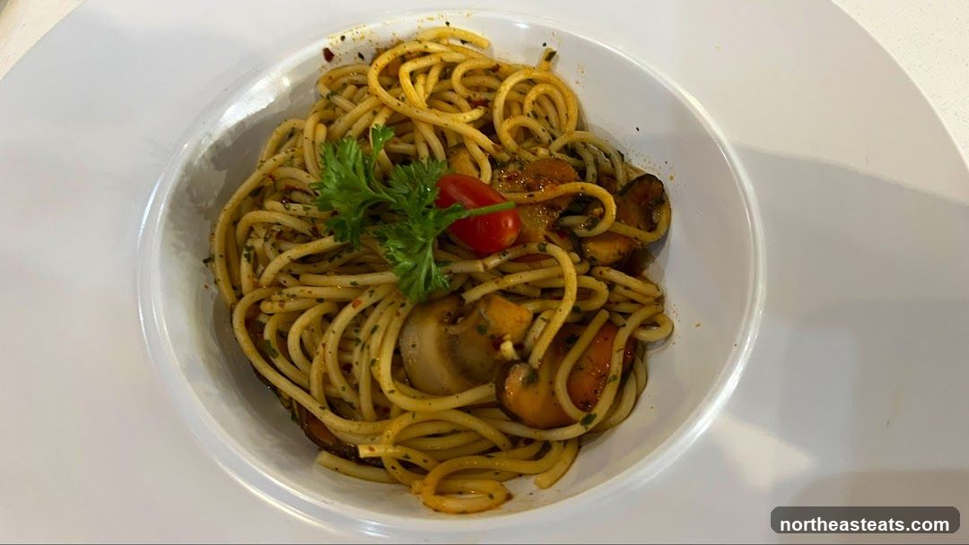 Spaghetti with Mushrooms
