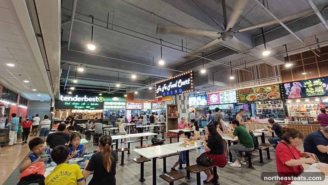 Busy Food Court