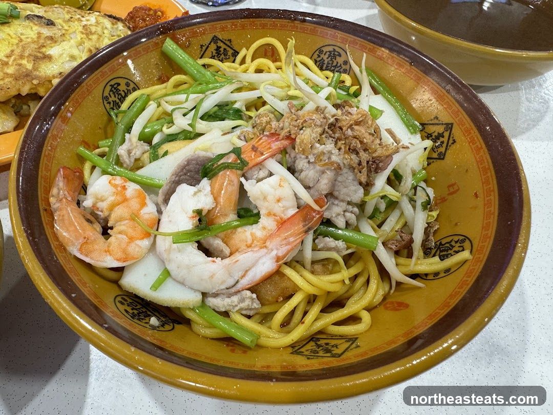 Noodles with Shrimp and Pork