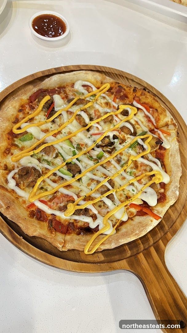 Pizza with Drizzle
