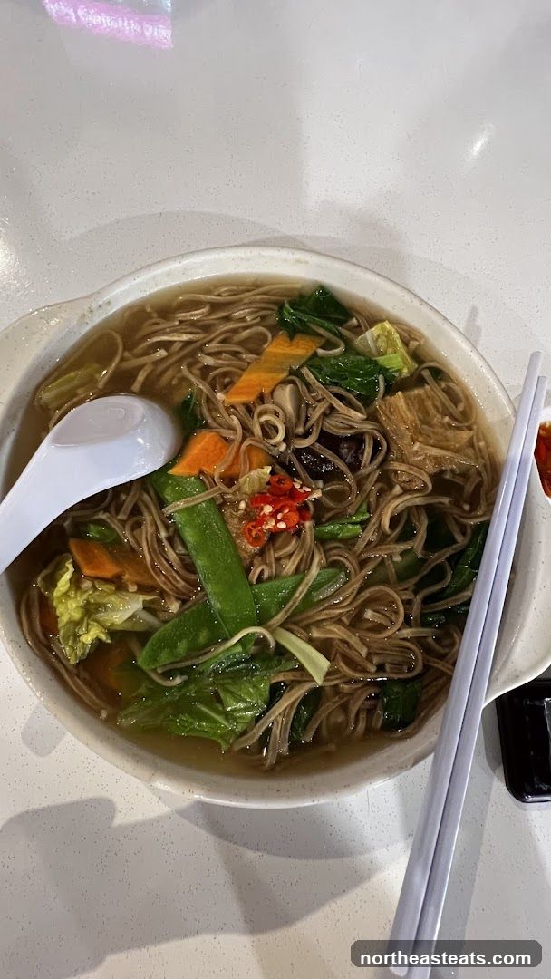 Noodle Soup with Vegetables