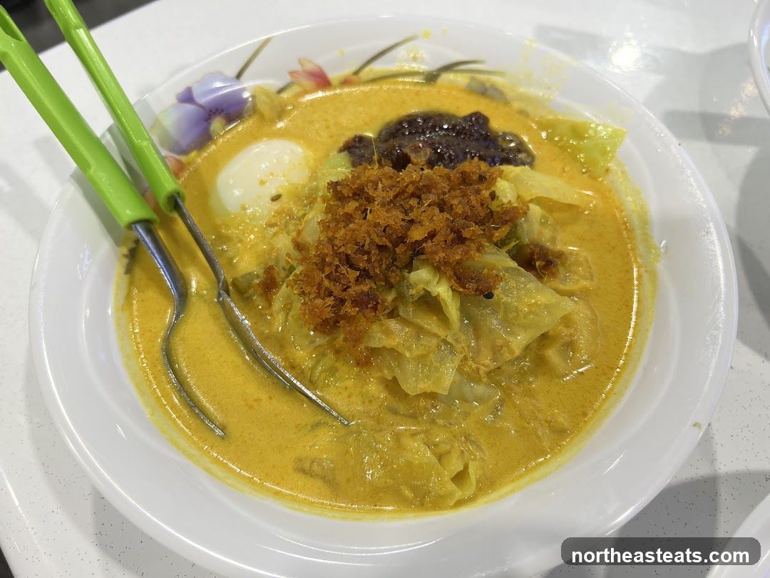 Lontong Dish