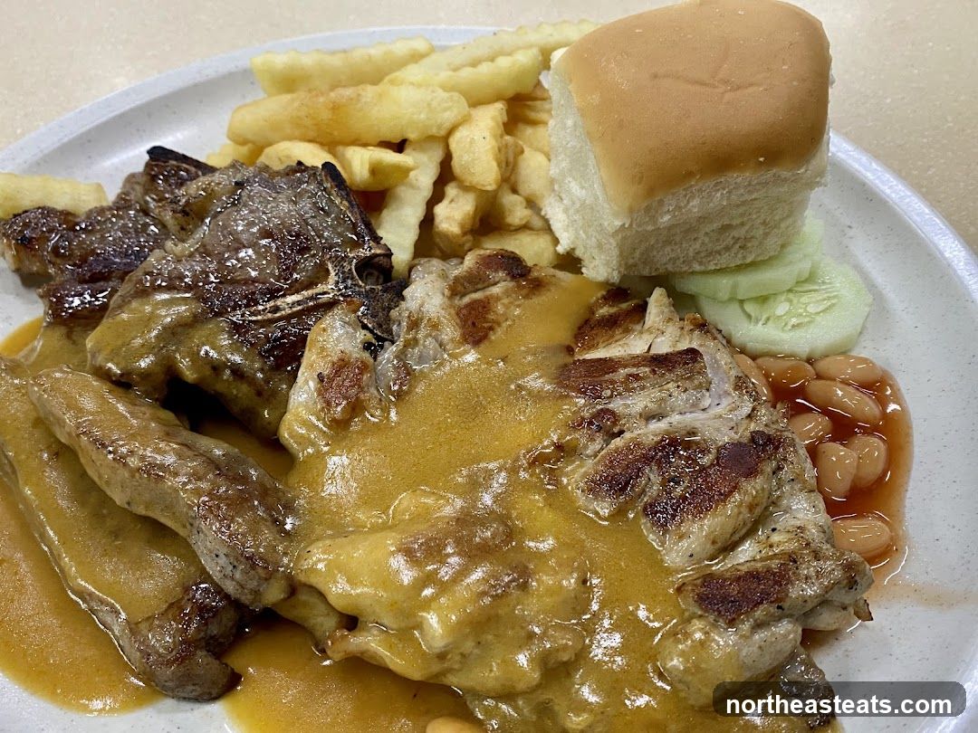 Lamb and Chicken Chop Platter