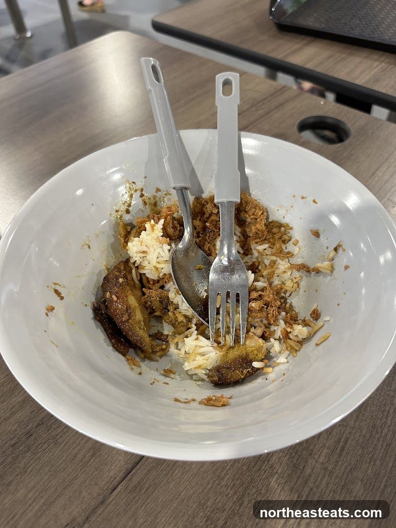 Partially Eaten Meal