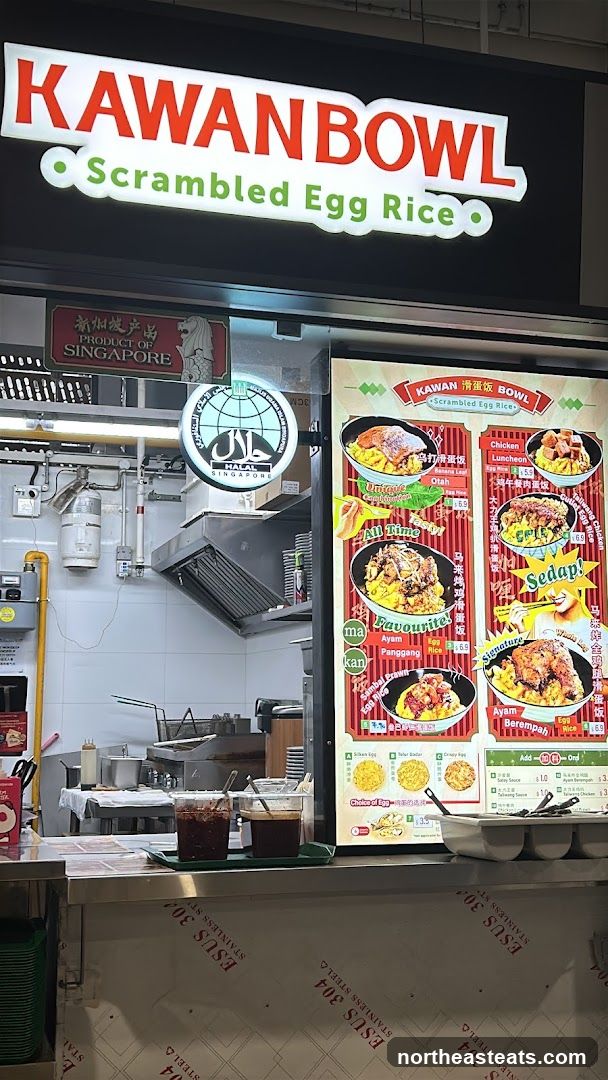 Kawan Bowl Scrambled Egg Rice Stall