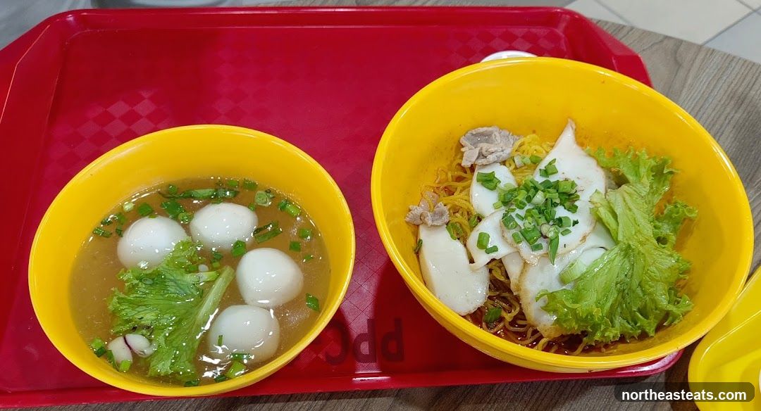 Noodles and Fish Balls