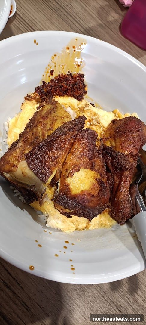 Fried Chicken and Rice