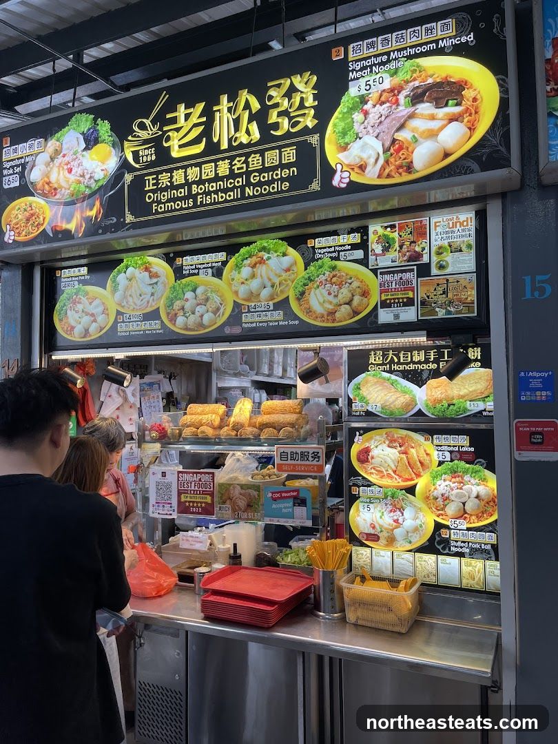 Famous Fishball Noodle Stall