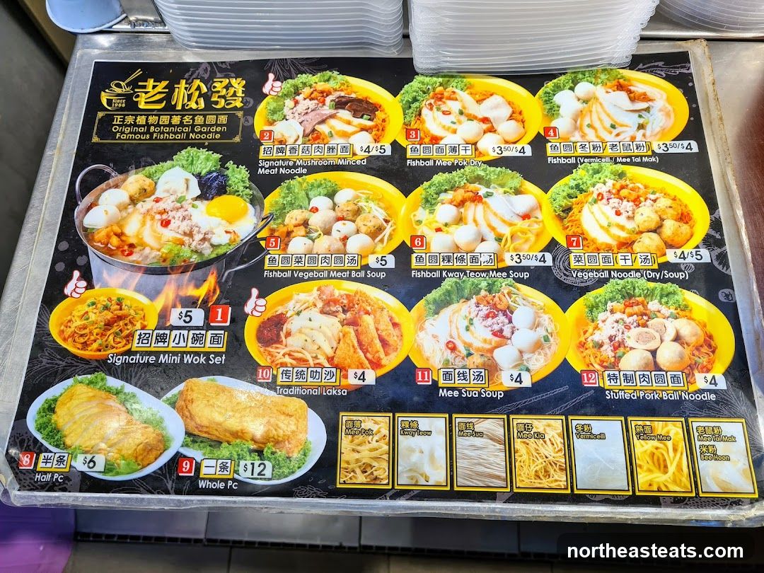 Original Botanical Garden Famous Fishball Noodle