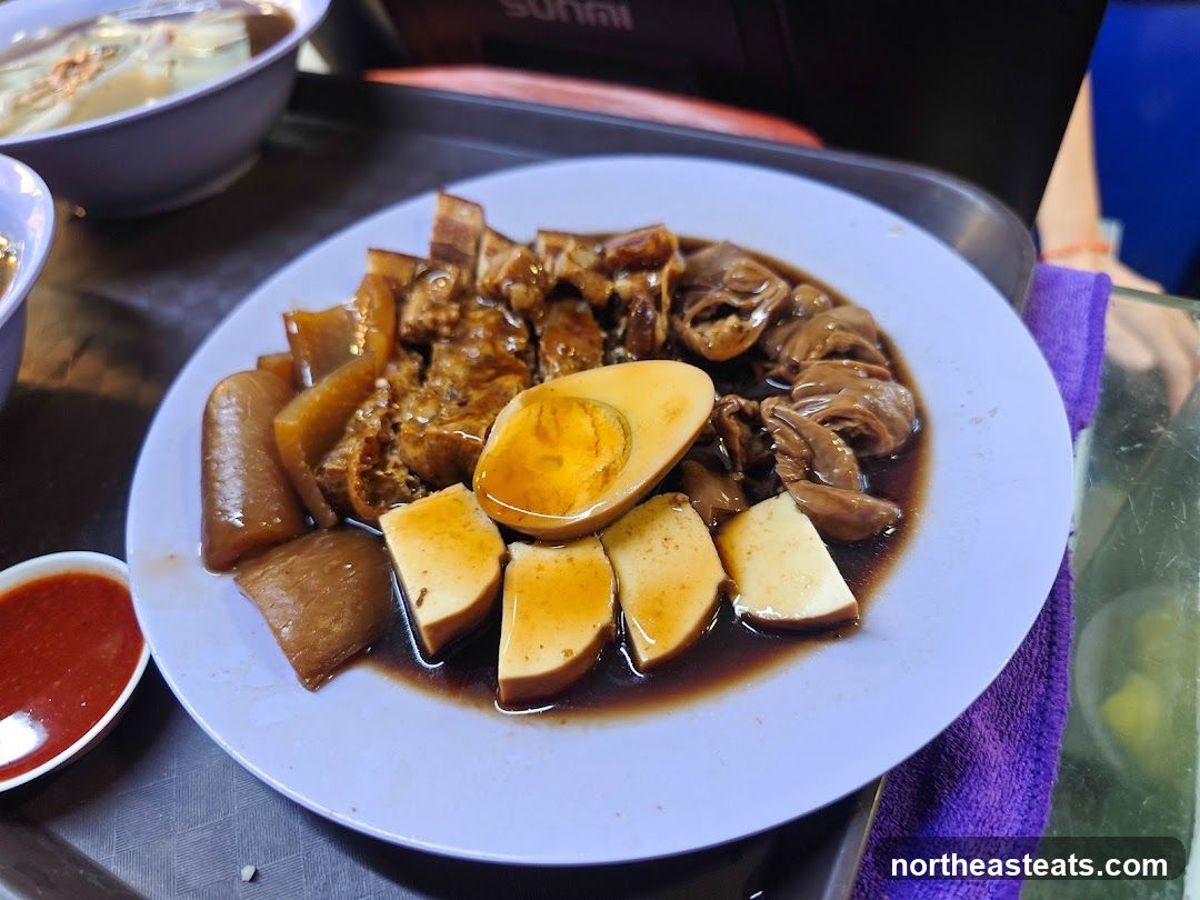 Braised Pork Belly and Eggs