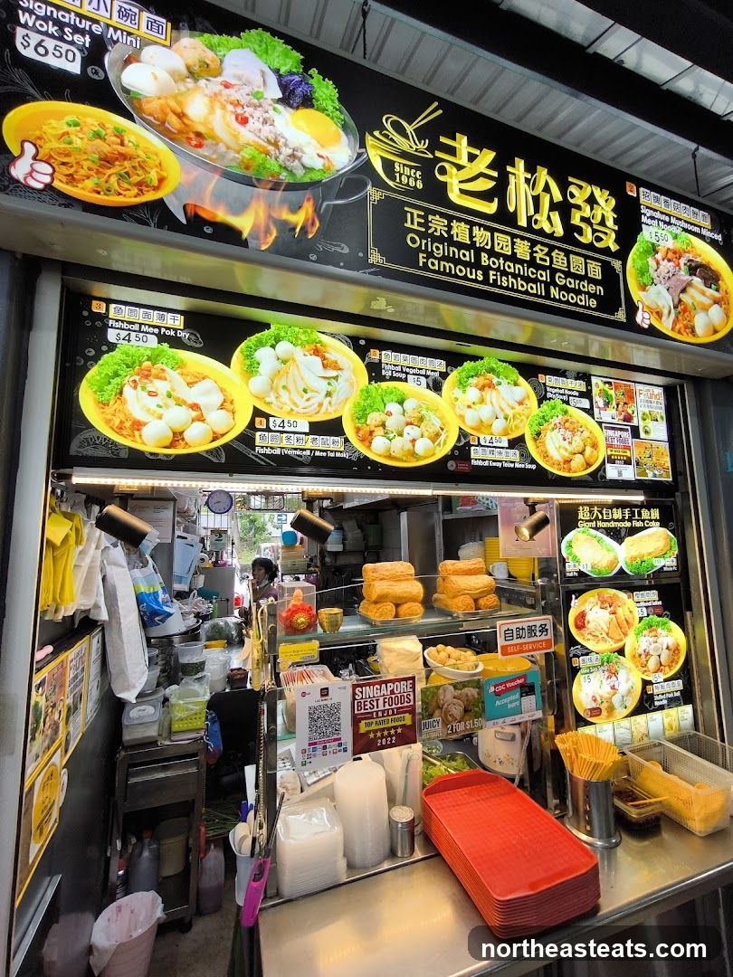 Famous Fishball Noodle Stall