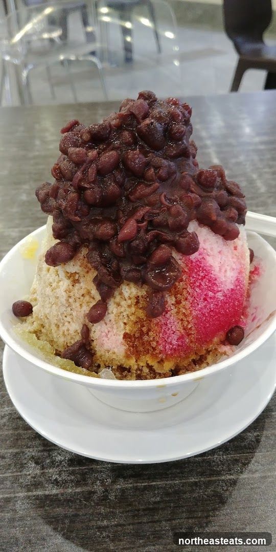 Red Bean Ice Dessert