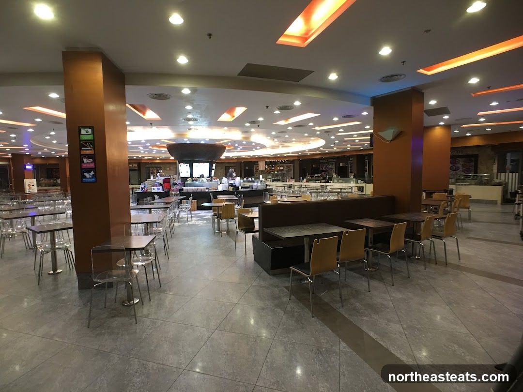 Food Court Seating Area