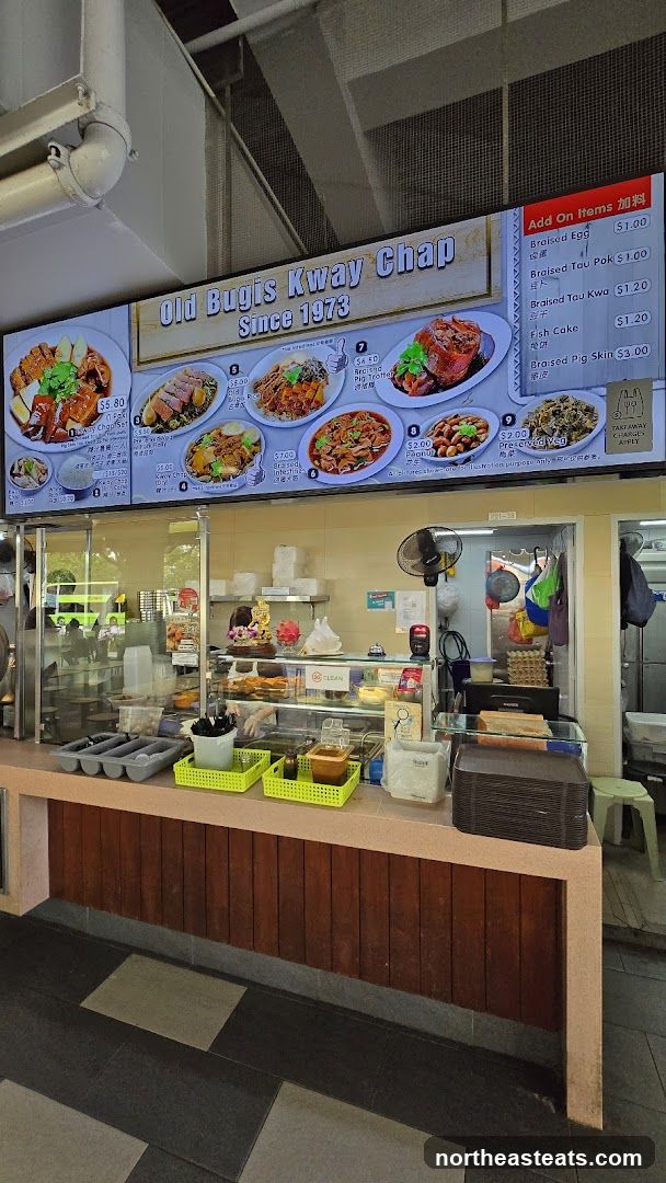 Old Bugis Kway Chap Menu