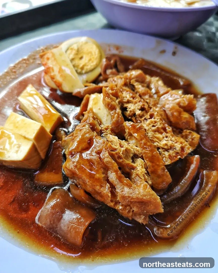 Braised Tofu and Egg Dish