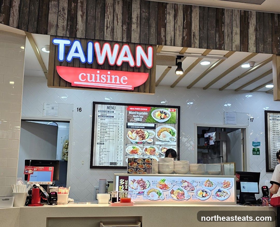 Taiwan Cuisine Food Stall