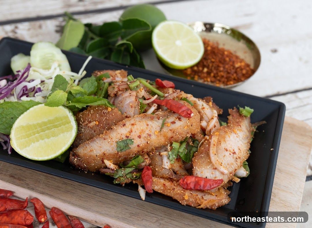 Spicy Grilled Pork Salad