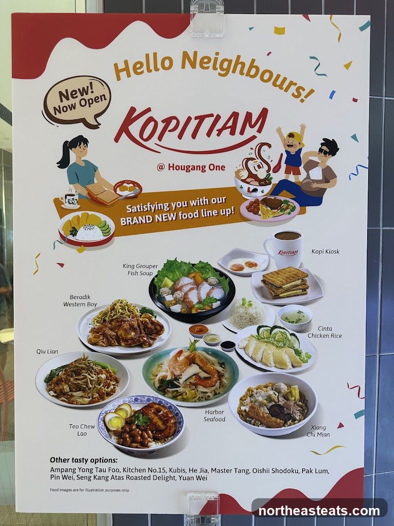 Kopitiam Menu