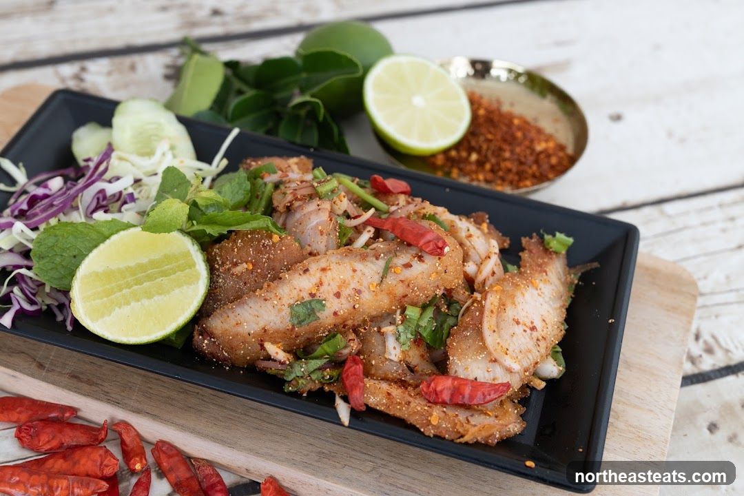 Spicy Grilled Pork Salad