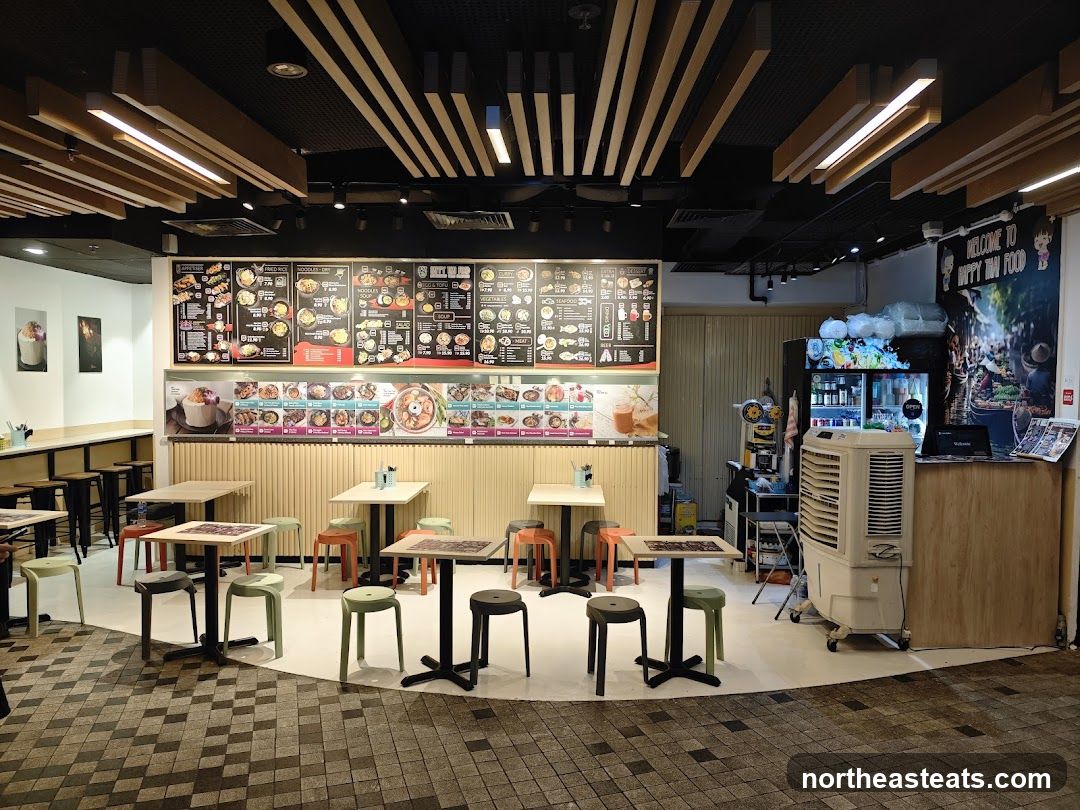 Restaurant Interior with Menu Boards