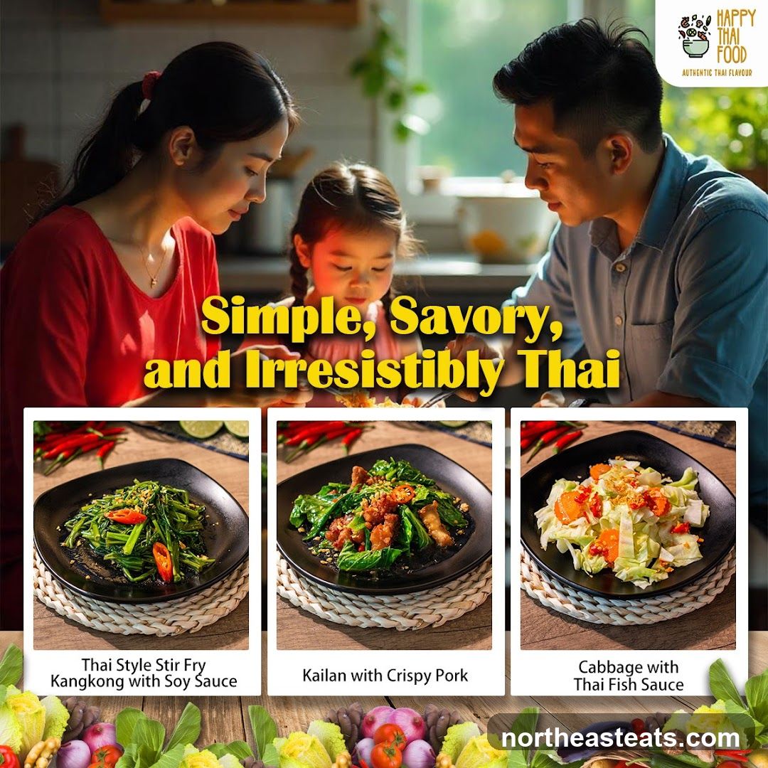 Happy Thai Food Advertisement