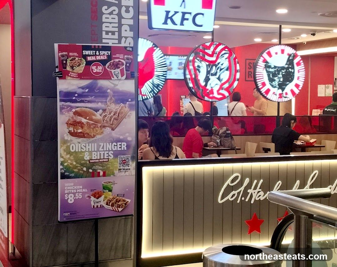 KFC Restaurant Interior
