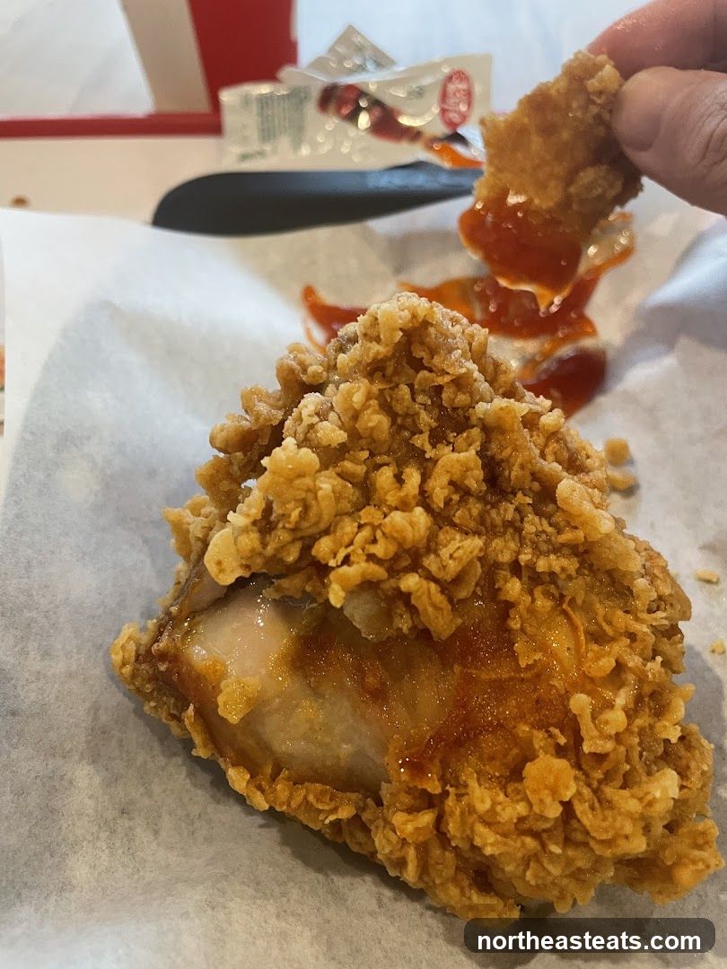 Fried Chicken with Sauce