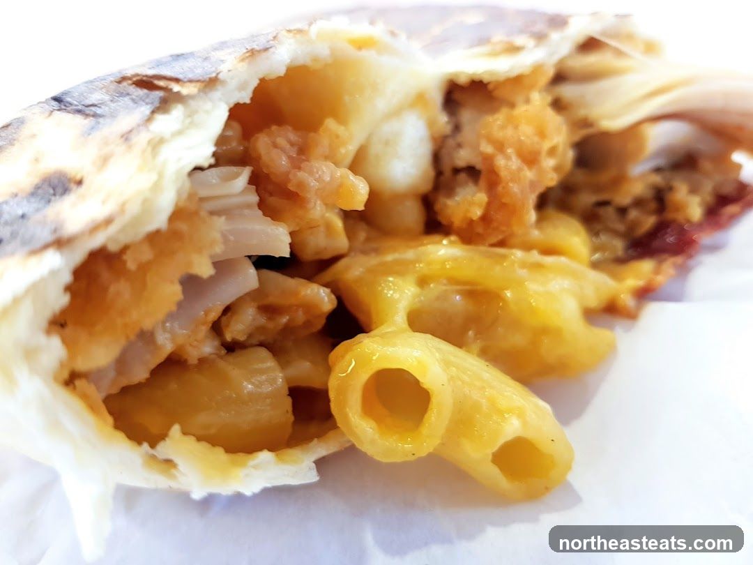 Macaroni and Cheese Wrap