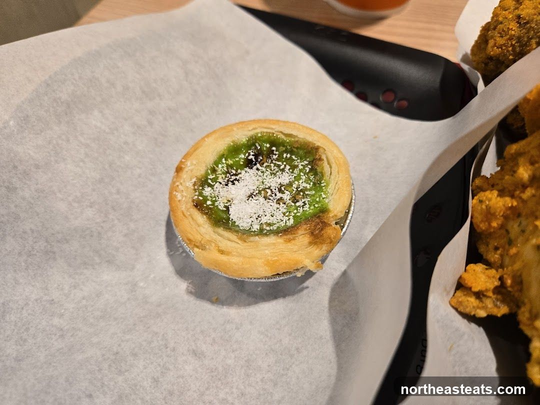 Mini Tart with Green Filling