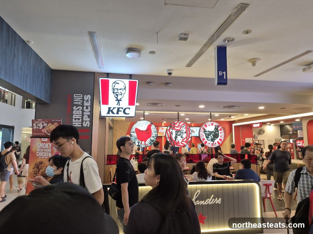 KFC Restaurant Interior