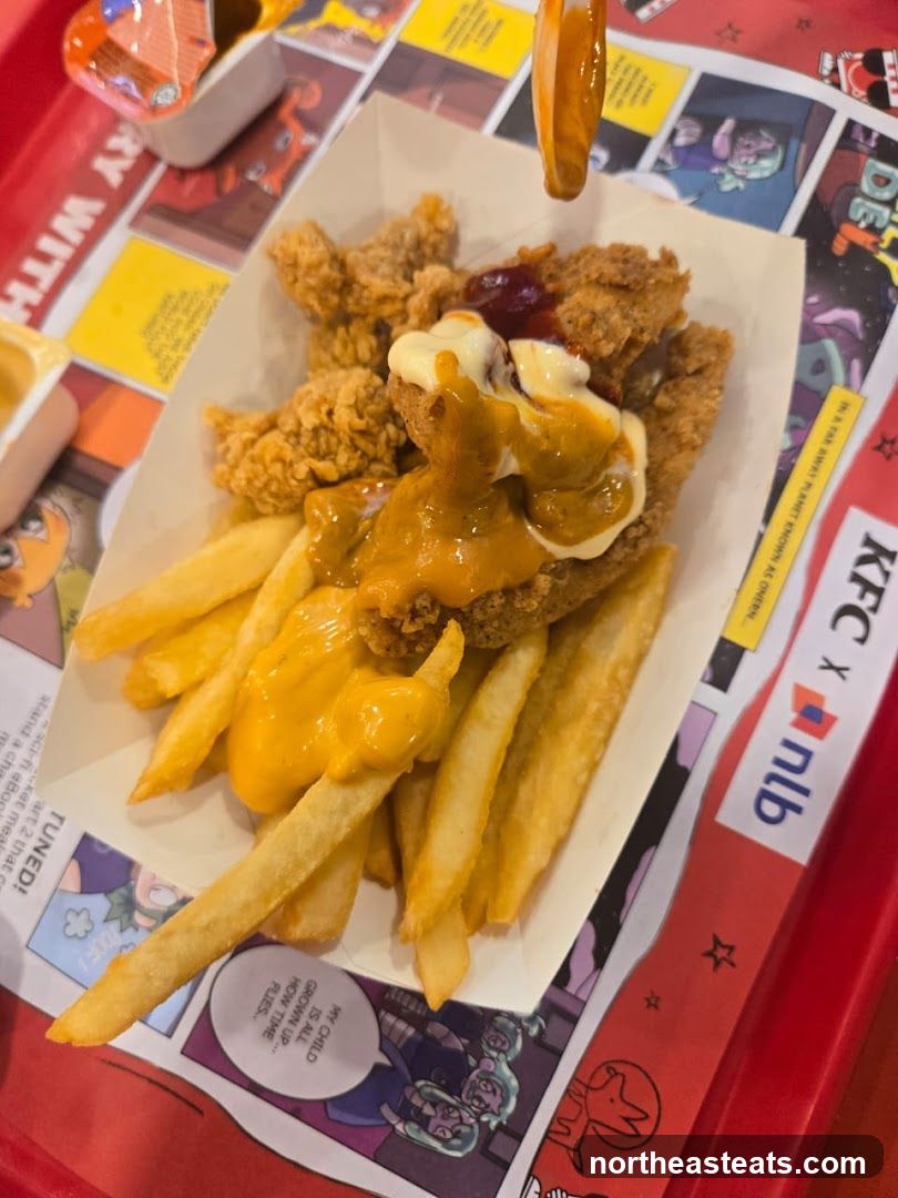 KFC Chicken and Fries